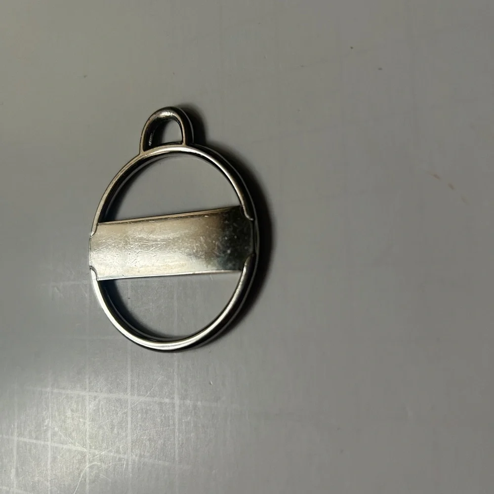 COACH METAL BAG CHARM